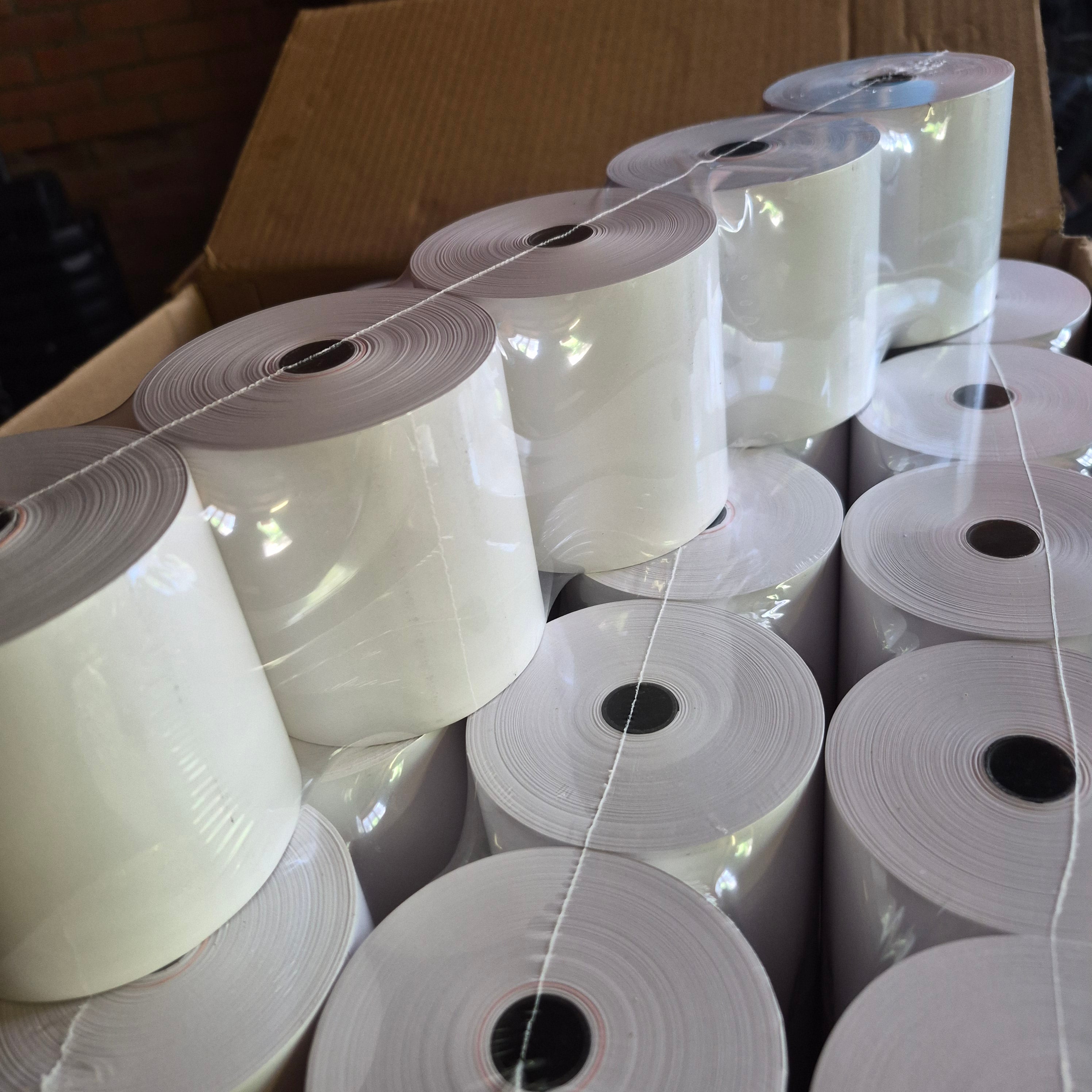 10 Thermische Kassarollen 80x80x12 mm - 70 GSM - Geschikt voor POS, Kassasystemen & Bonprinters
