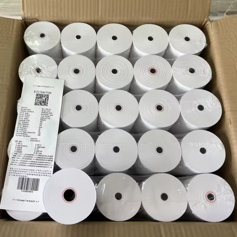 15 Rollen 15 Thermische Kassarollen 80x80x12 mm - 70 GSM - Geschikt voor POS, Kassasystemen & Bonprinters