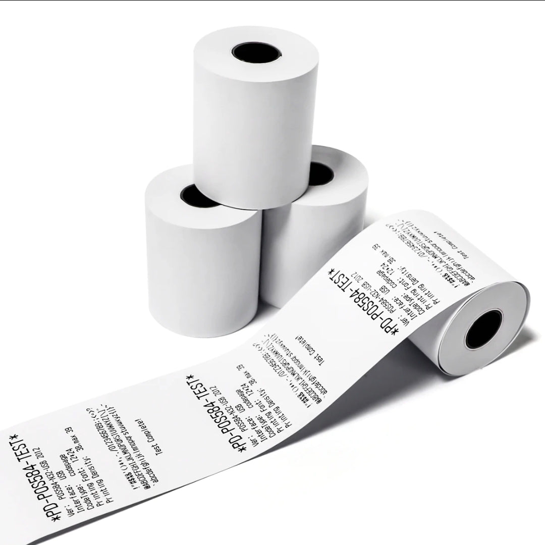 15 Rollen 15 Thermische Kassarollen 80x80x12 mm - 70 GSM - Geschikt voor POS, Kassasystemen & Bonprinters